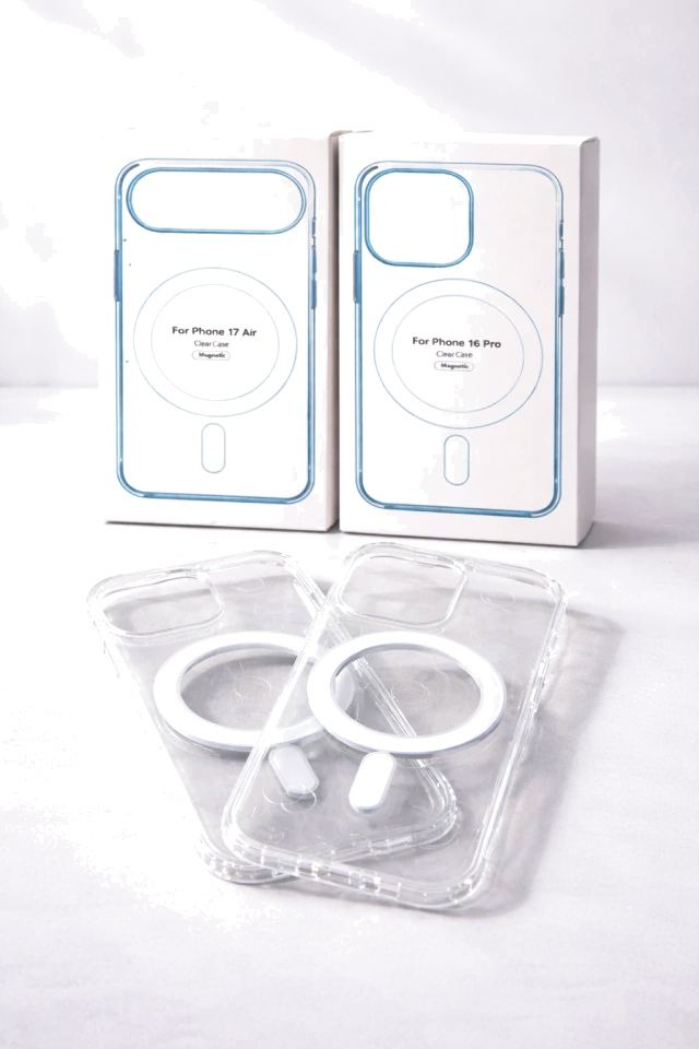 Fundas MagSafe transparentes